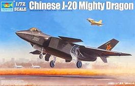 J-20 1/72 MIGHTY DRAGON TRUMPETER