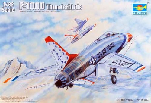 F-100D THUNDERBIRD 1/32 TRUMPETER