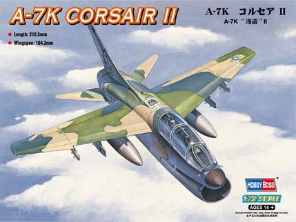 A-7K CORSAIR II 1/72 HOBBYBOSS