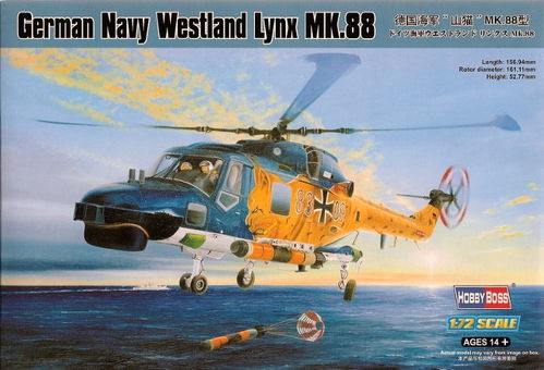 MK.88 WESTLAND LYNX 1/72 HOBBYBOSS