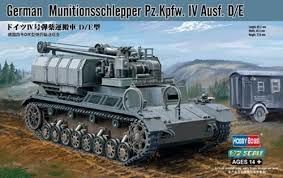 PANZER IV AUSF. D/E MUNICION 1/72 HOBBYBOSS