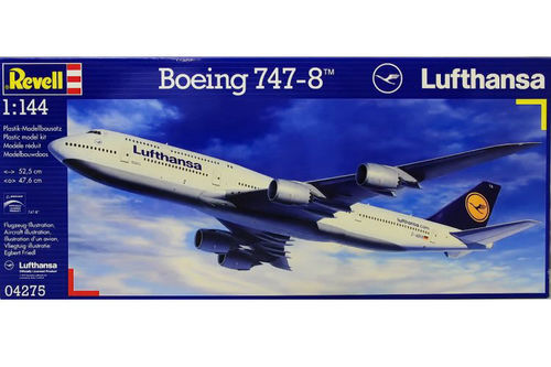 BOEING 747-8 LUFTHANSA 1/144 REVELL