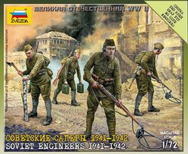 ZAPADORES SOVIETICOS WWII 1/72 ZVEZDA