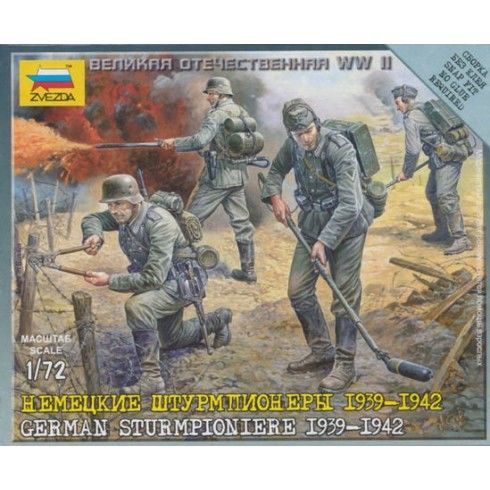 ZAPADORES DE ASALTO ALEMANES 1/72 ZVEZDA