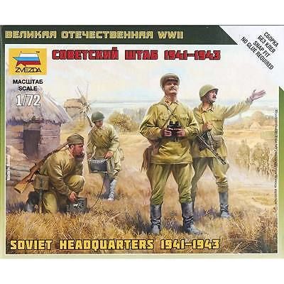 SOVIET ARMY HEADQUARTER 1/72 ZVEZDA