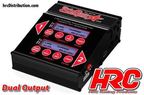 CARGADOR 200W LIPO NIMH HRC DUAL-STAR