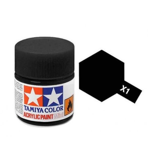 NEGRO BRILLANTE X1 10ML TAMIYA COLORS