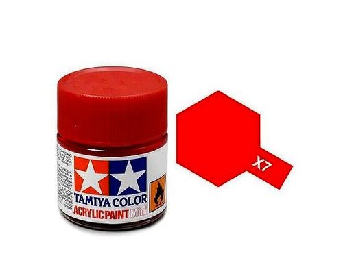 ROJO X7 10ML TAMIYA COLORS