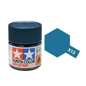 AZUL METALIZADO X13 10ML TAMIYA COLORS