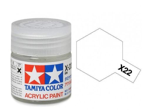 BARNIZ BRILLANTE X22 10ML TAMIYA COLORS