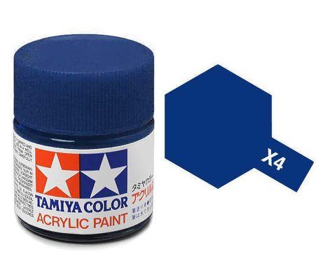 AZUL X4 10ML TAMIYA COLORS