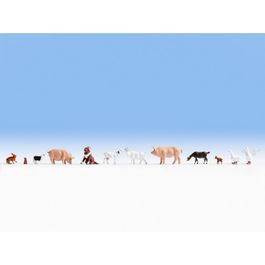 ANIMALES DE GRANJA H0 NOCH
