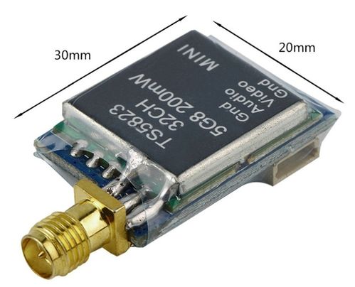 FPV EMISOR 5,8Ghz 200mW A/V VIDEO TS-5823