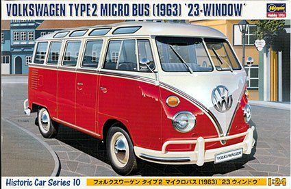 VOLKSWAGEN MICRO BUS 1/24 HASEWAGA