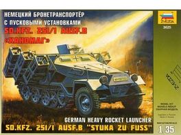 SD.KFZ.251/1 AUSF.B "STUKA ZU FUSS" 1:35 ZVEZDA