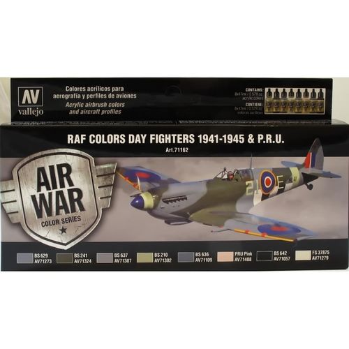 SET RAF&FAA DAY FIGHTER MODELAIR VALLEJO