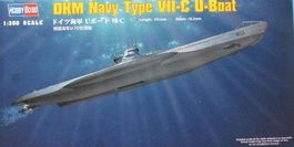 DKM TYPE VIIC U-BOAT 1/350 HOBBYBOSS