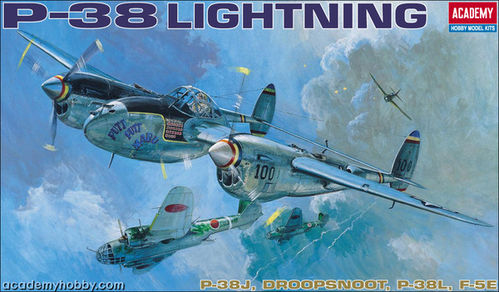 P-38J/L DROOP SHOOT 1/48 ACADEMY