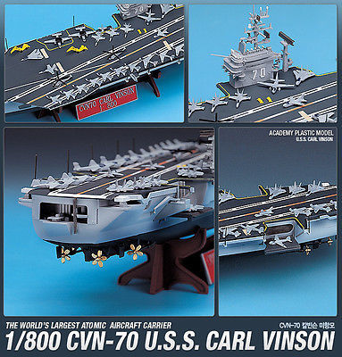 CARL VINSON CVN-70 USS 1/800 ACADEMY