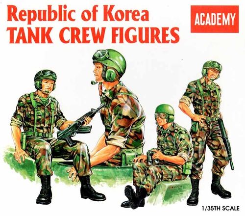 TRIPULACION TANQUE KOREA 1/35 ACADEMY