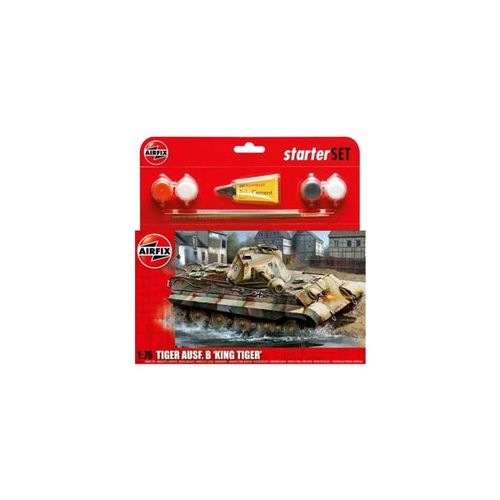 KING TIGER STARTER SET 1/72 AIRFIX