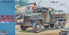 GMC CCKW-353 GASOLINE TANK TRUCK 1/72 HASEGAWA