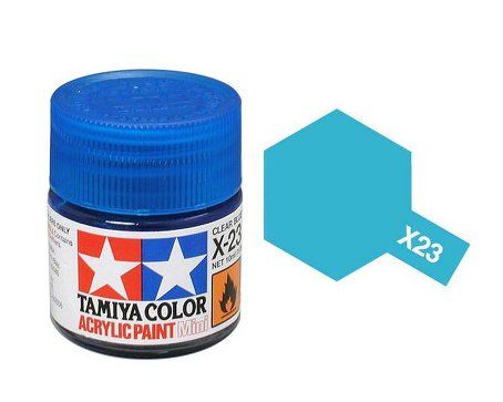 AZUL TRANSLUCIDO X23 10ML TAMIYA COLORS