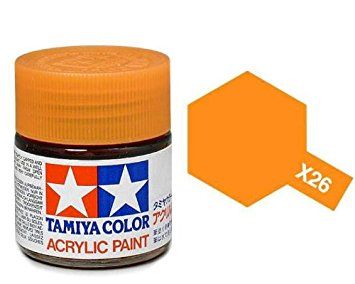 NARANJA TRANSLUCIDO X26 10ML TAMIYA COLORS