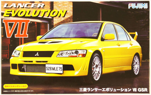 MITSUBISHI LANCER "EVOLUTION VII" GSR 1/24 FUJIMI