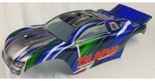 CARROCERIA TRUGGY NEGRO/AZUL 1/10 VRX RIVERHOBBY