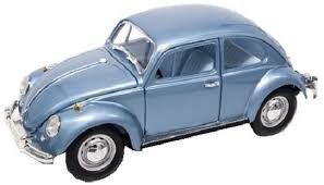 VOLKSWAGEN BEETLE AZUL 1/18 YAT MING