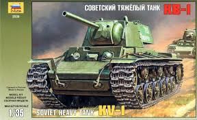 KV-1 TANQUE SOVIETICO PESADO WWII 1/35 ZVEZDA