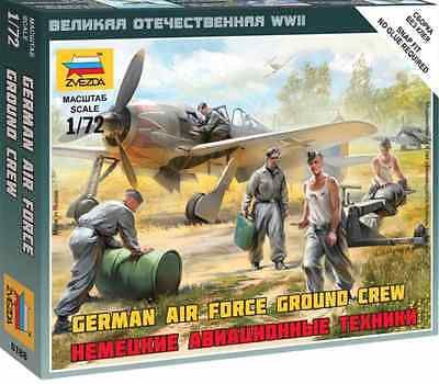 DOTACION TIERRA LUFTWAFFE 1/72 ZVEZDA