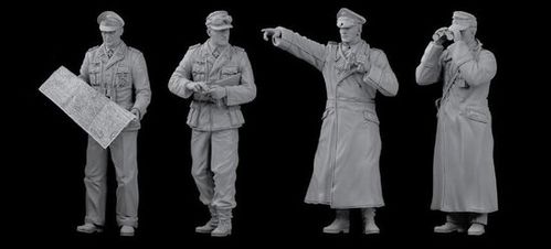 ROMMEL Y PERSONAL AFRICA 1942 1/35 DRAGON