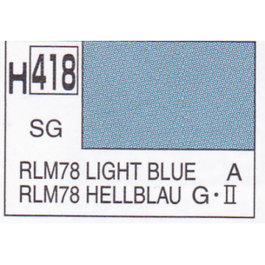 H418 AZUL (LIGERO) RLM78 GUNZE SANGYO