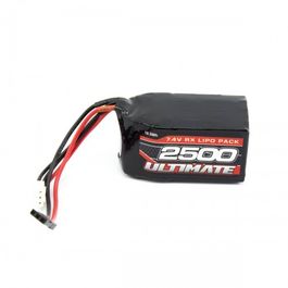 BATERIA RX 2500mAh 7.4V LIPO  ULTIMATE CONECTOR JR