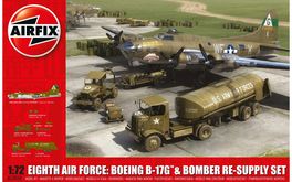 B-17G CON VEHICULOS TIERRA 1/72 AIRFIX