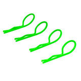 CLIPS CARROCERIA VERDE 1/8 4UDS TEAM C