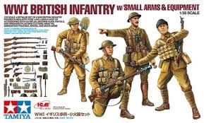 INFANTERIA BRITANICA WWI 1/35 TAMIYA