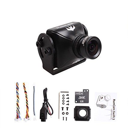 RUNCAM SWIFT 2 600TVL 2.3MM PAL NEGRA