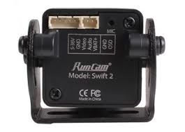 RUNCAM SWIFT 2 600TVL 2.3MM PAL NEGRA