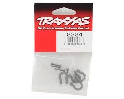 BUMPER D-RINGS GREY (4UDS) TRX4 TRAXXAS