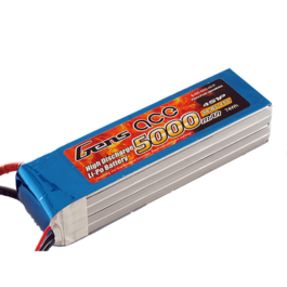 GENSACE 5000mAh 14,8V 45C LIPO 4S
