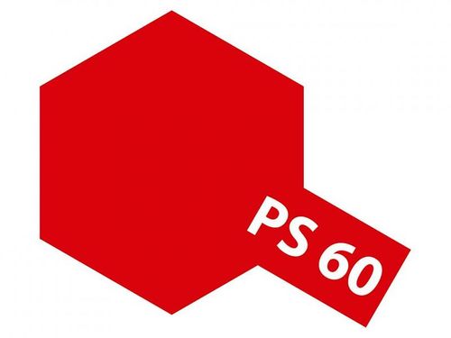 PS-60 ROJO MICA SPRAY LEXAN 100ML TAMIYA