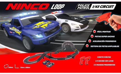 CIRCUITO LOOP POLICE PATROL 1/43 NINCO