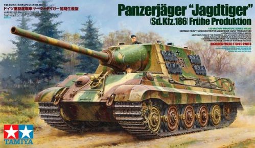 JAGDTIGER CAZACARROS 1/35 TAMIYA