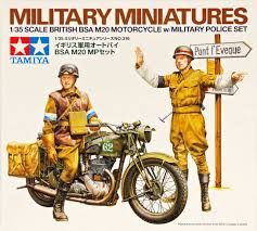 MOTO BSA M20 BRITANICA 1/35 TAMIYA