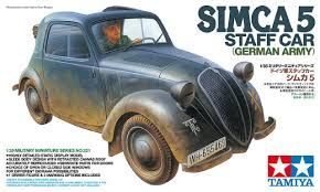 SIMCA 5 STAFF CAR 1/35 TAMIYA