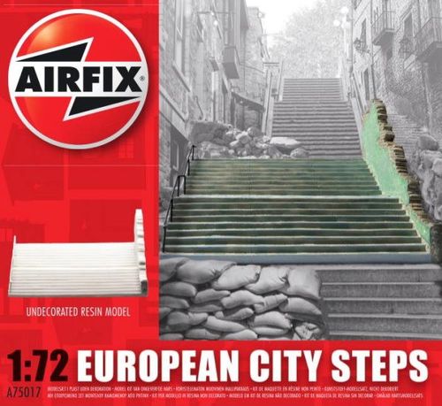 ESCALINATA CIUDAD EUROPEA 1/72 AIRFIX