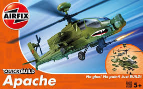 APACHE HELICOPTERO QUICKBUILD AIRFIX